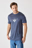 Terra Print - %50 Merinos Yünü %50 Lyocell Baskılı Erkek T-Shirt