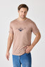 Terra Print - %50 Merinos Yünü %50 Lyocell Baskılı Erkek T-Shirt