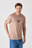 Terra Print - %50 Merinos Yünü %50 Lyocell Baskılı Erkek T-Shirt