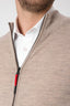 Tola - %100 Merinos Yünü Erkek Fermuarlı Sweater